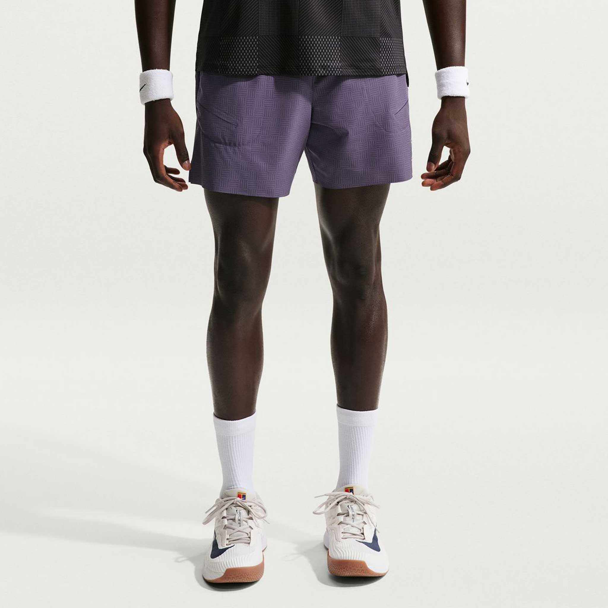 Nike Dri-FIT Advantage Printed 6" Tennis Short Men's