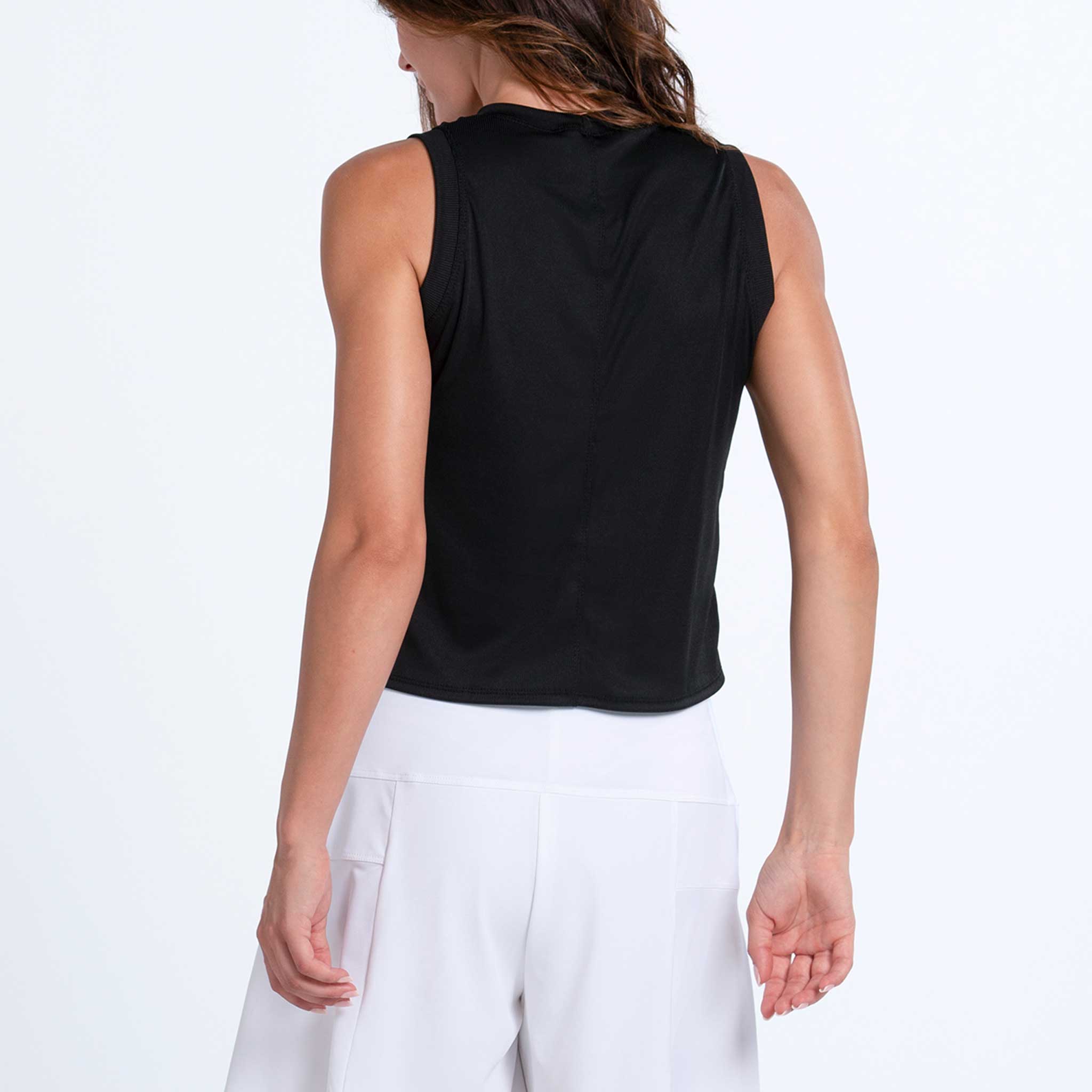 Lucky In Love Fit Rib Muscle Tank Women's