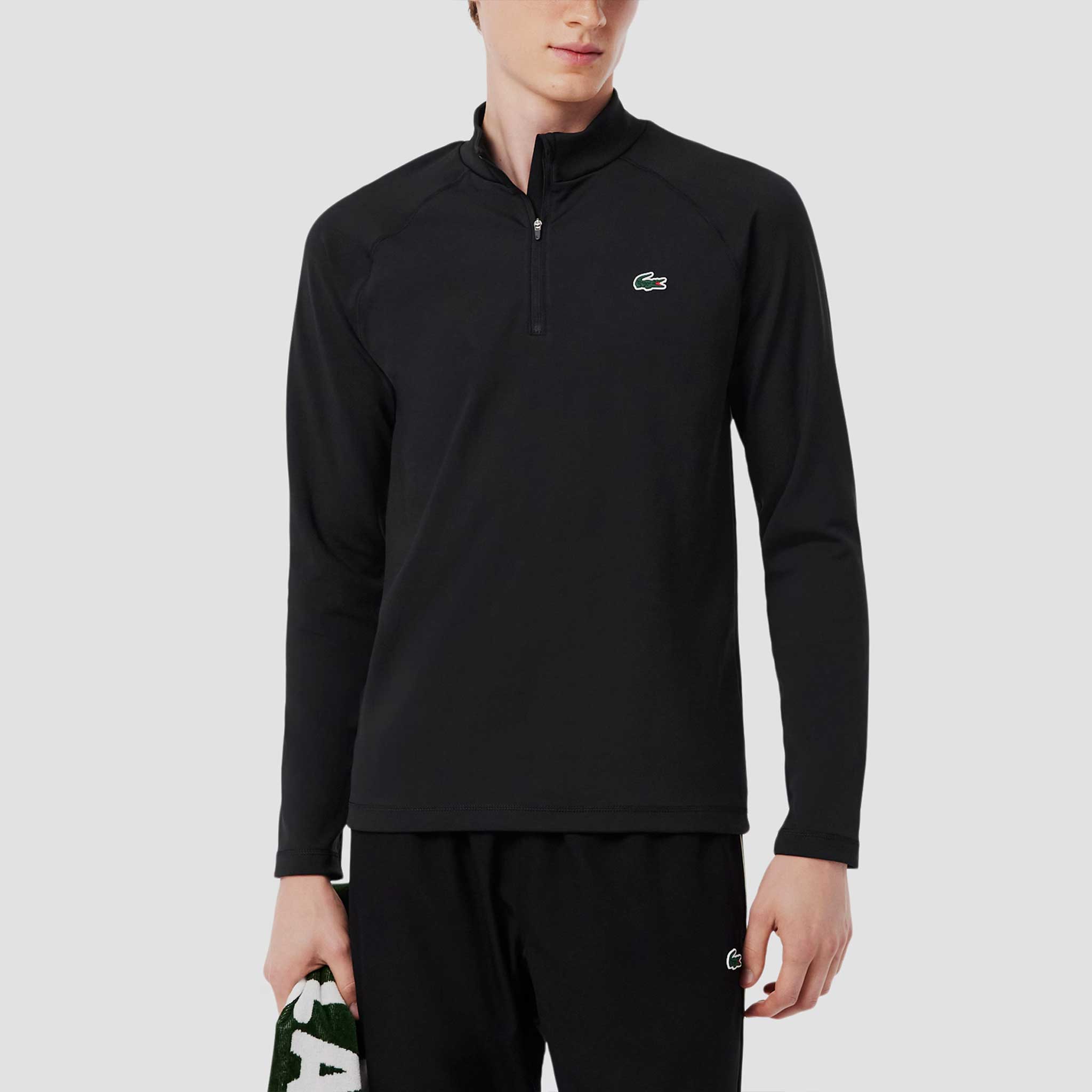 Lacoste Essentials Half-Zip Sweatshirt Men's – Holabird Sports