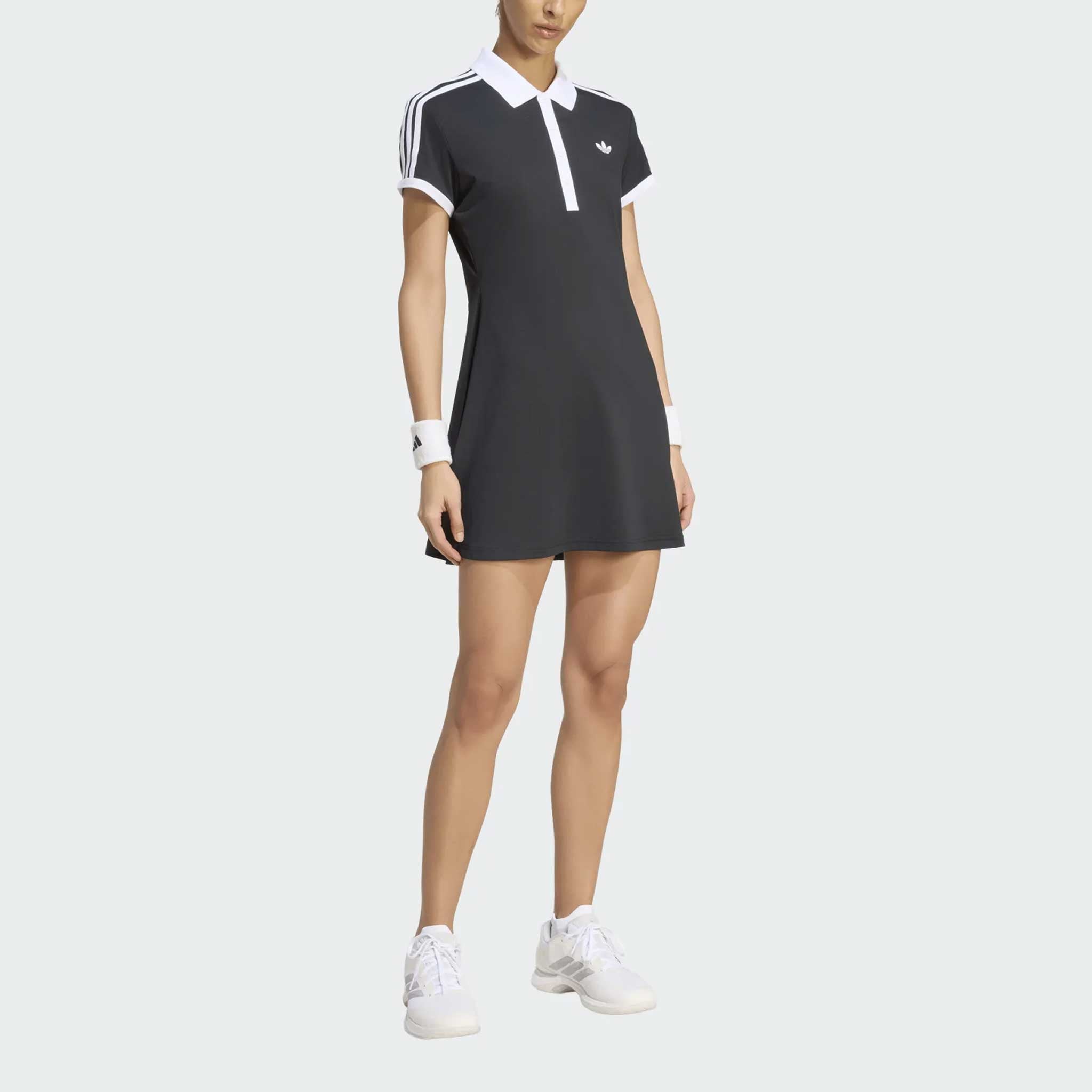 adidas Women's Classics Tennis Dress Black Size L