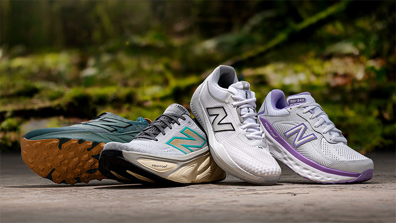 New Balance trail, running, tennis and walking shoes