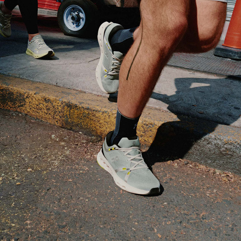 On Cloudsurfer 2 running shoes in-use image