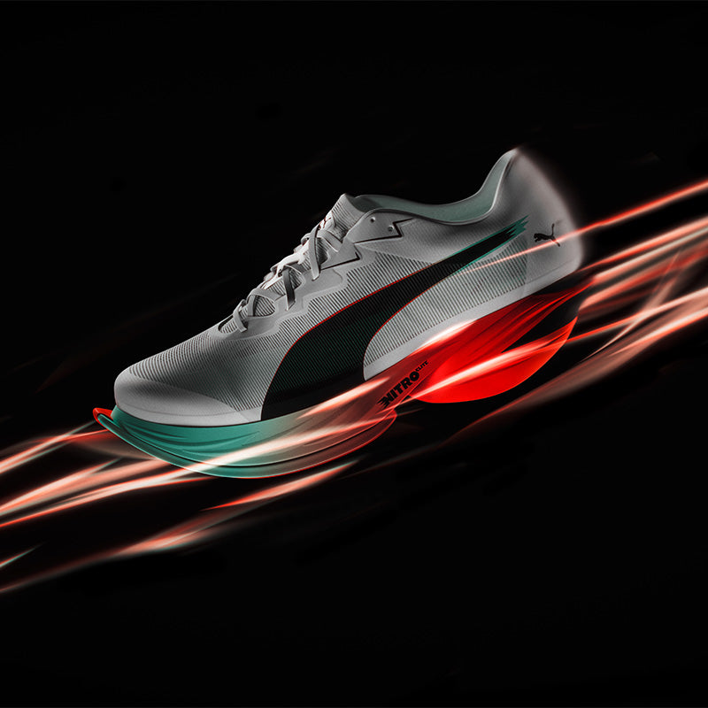 Digitally enhanced image of PUMA Fast-R NITRO Elite running shoes