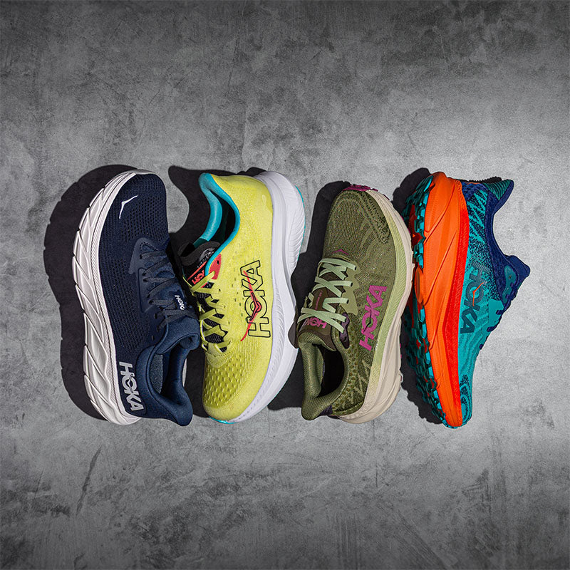 HOKA Arahi 7, Mach 6 and Challenger ATR 7