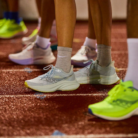 Saucony Endorphin Speed 5 running shoes in-use image
