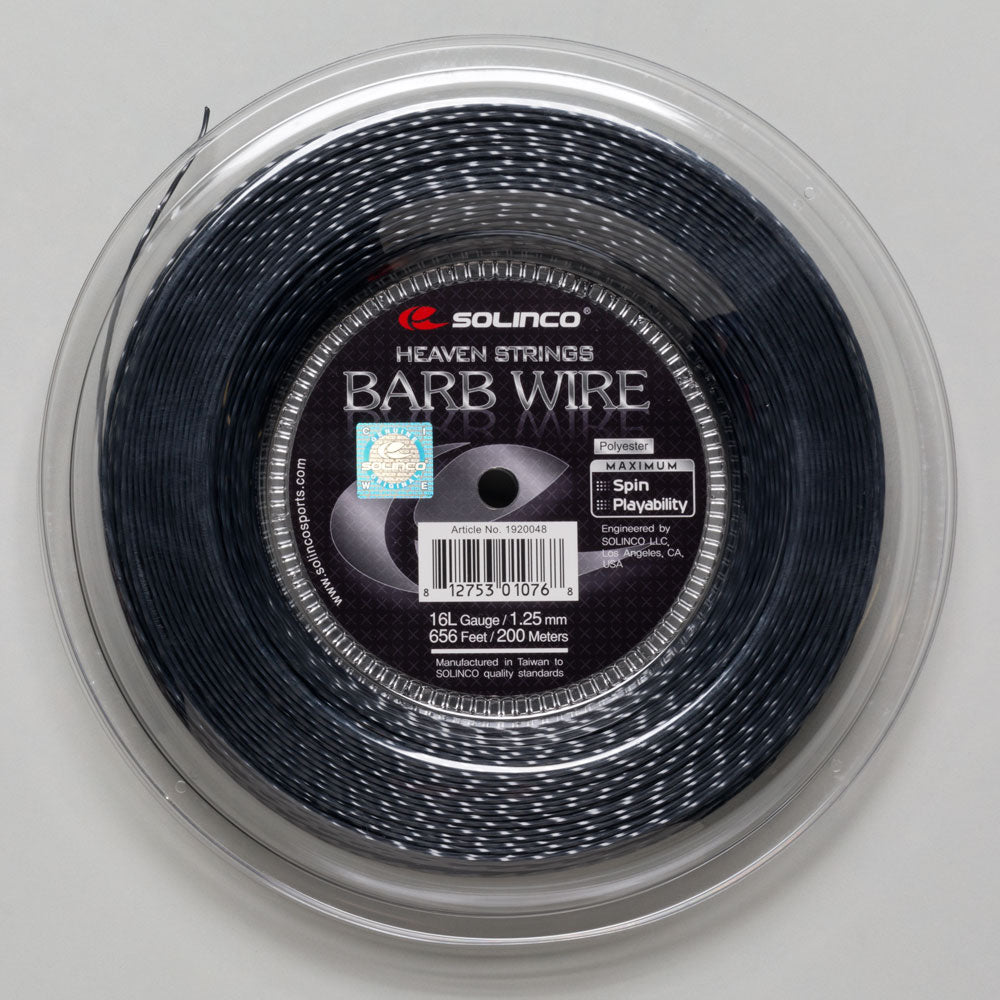 Solinco Barb Wire 16L 1.25 656' Reel