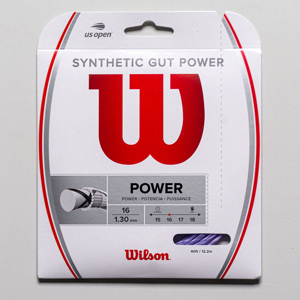 Wilson Synthetic Gut Power 16 – Holabird Sports
