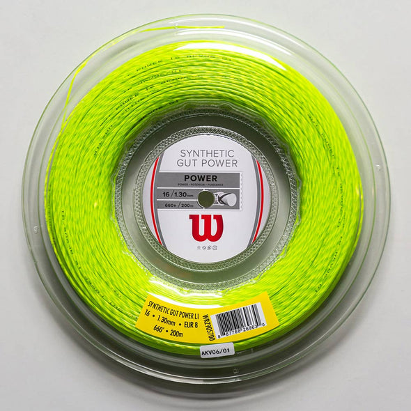 Wilson Synthetic Gut Power 16 660' Reel