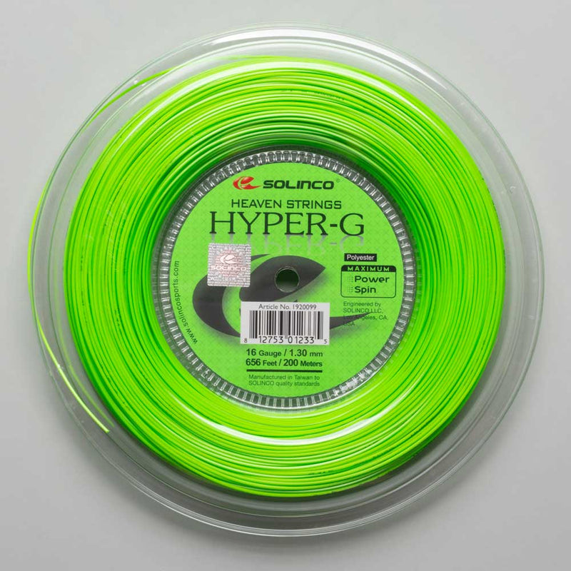 Solinco Hyper-G 16 1.30 656' Reel – Holabird Sports