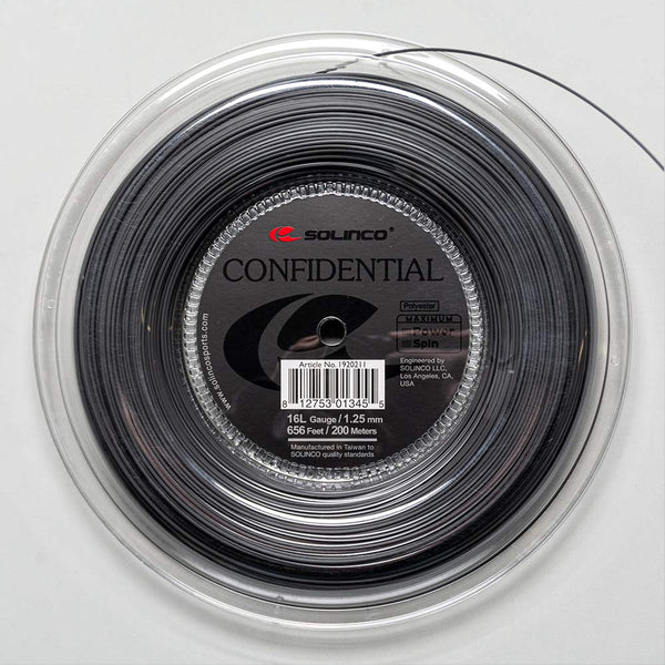 Solinco Confidential 16L 1.25 656' Reel