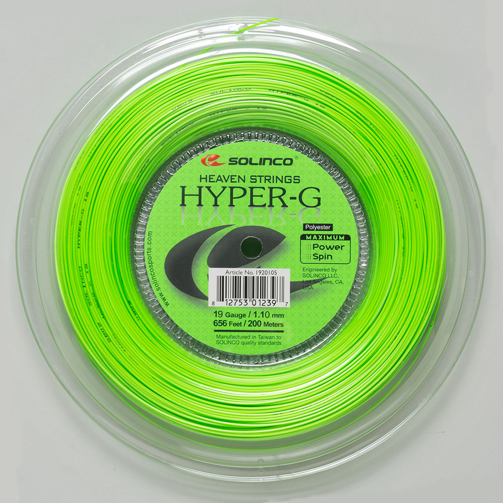 Solinco Hyper-G 19 1.10 656' Reel