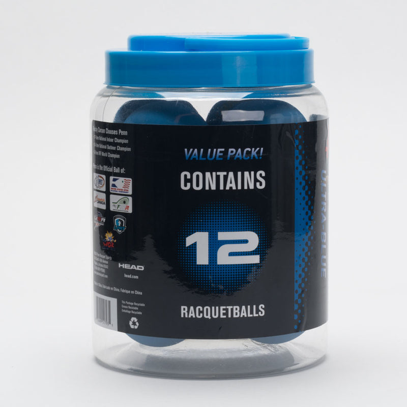 Penn Ultra Blue Giant 12 Ball Can