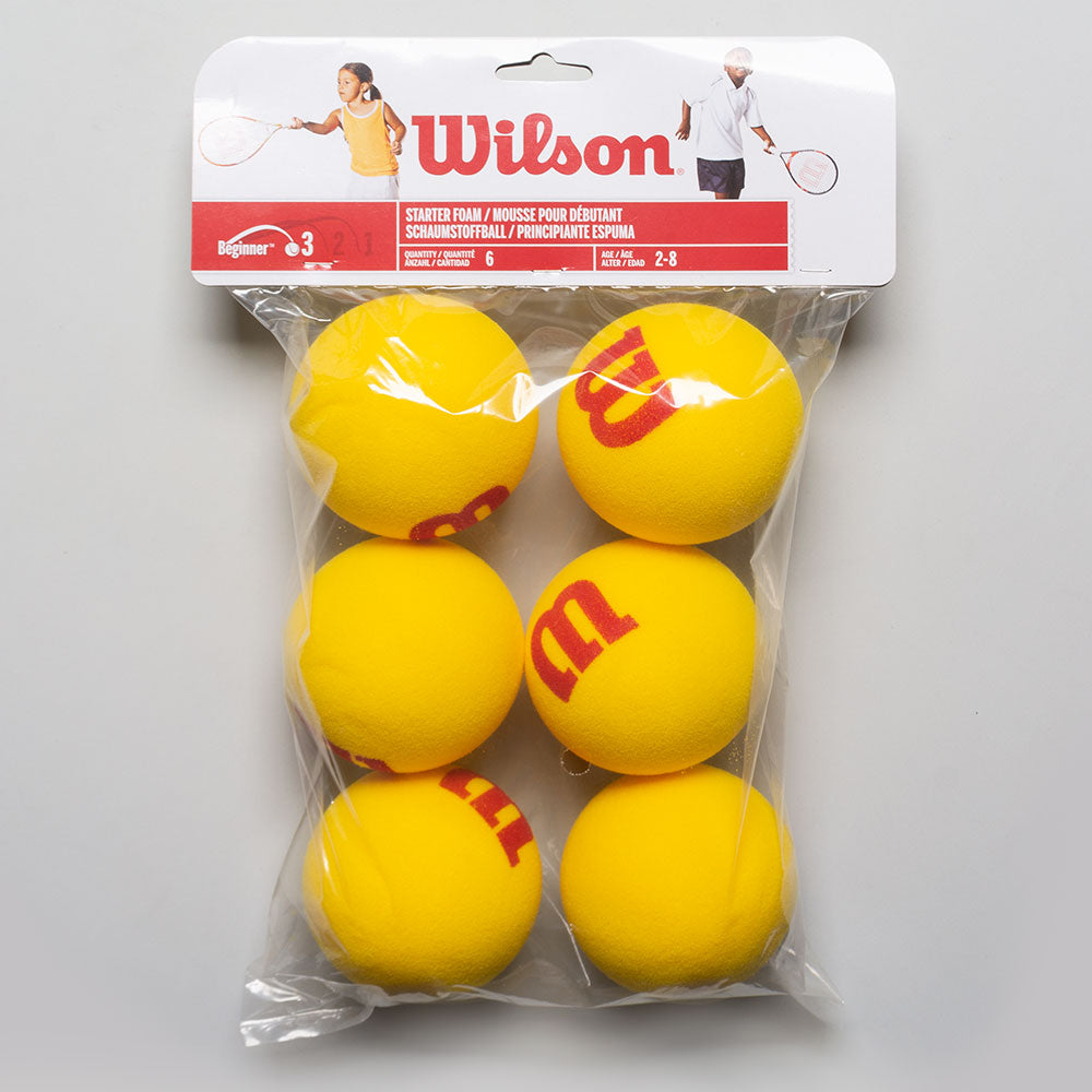 Wilson Starter Foam Ball 6 Pack