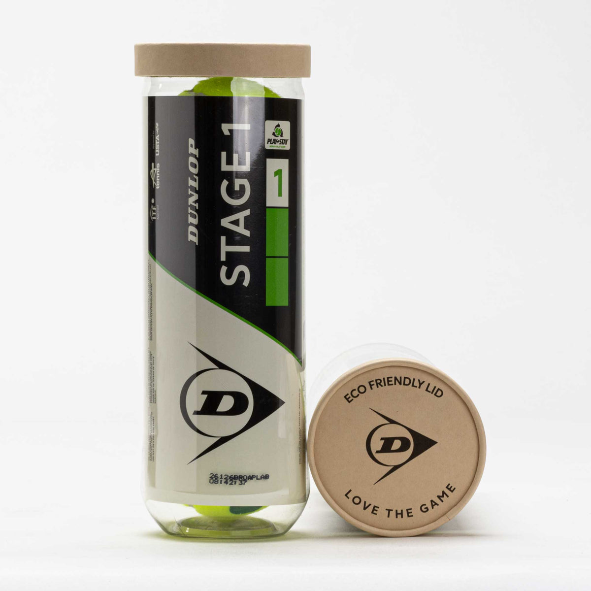 Dunlop Stage 1 Green Training Ball 24 Cans