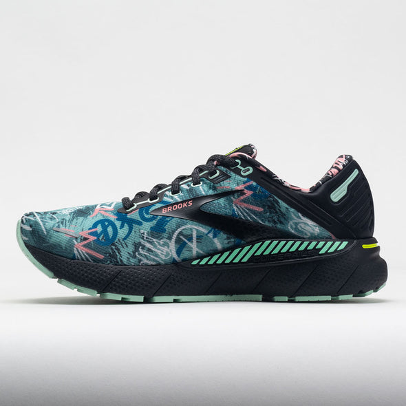 Brooks Adrenaline GTS 22 Women's Black/Yucca/Flamingo Pink