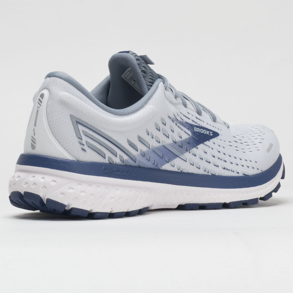 Brooks Ghost 13 Men's White/Gray/Deep Cobalt