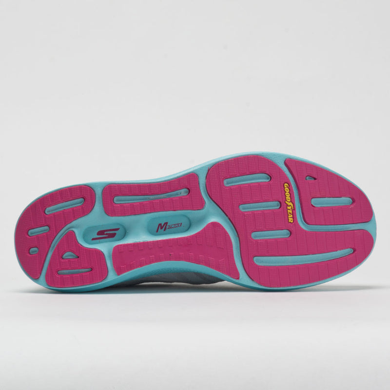 Skechers GOrun Razor+ Women's Gray/Aqua/Hot Pink