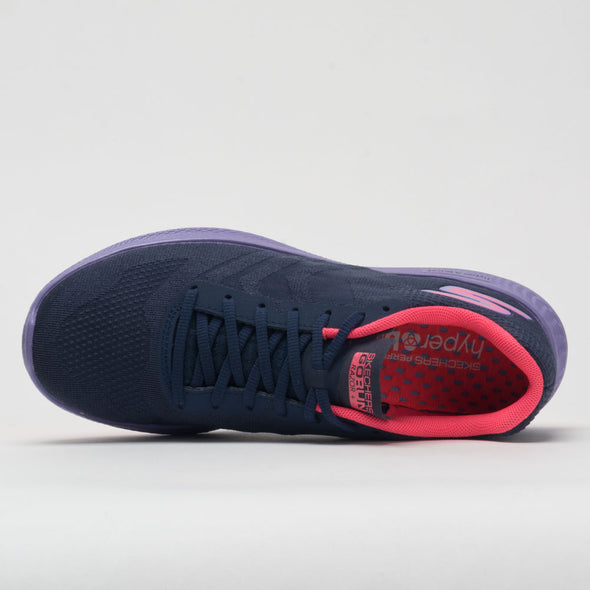 Skechers GOrun Razor+ Women's Navy/Purple/Neon Pink
