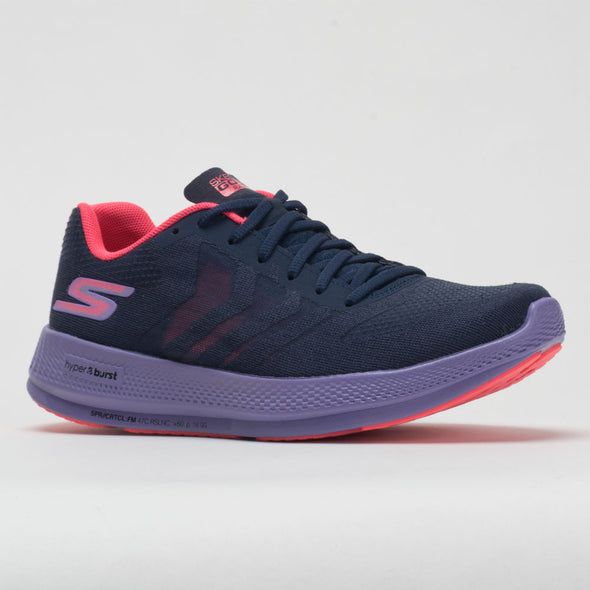 Skechers GOrun Razor+ Women's Navy/Purple/Neon Pink