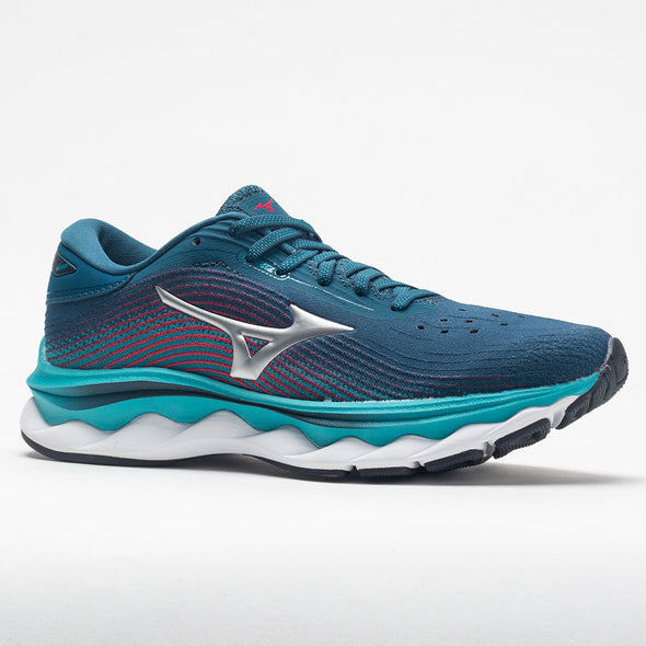 Mizuno Wave Sky 5 Waveknit Women's Legion Blue/Silver