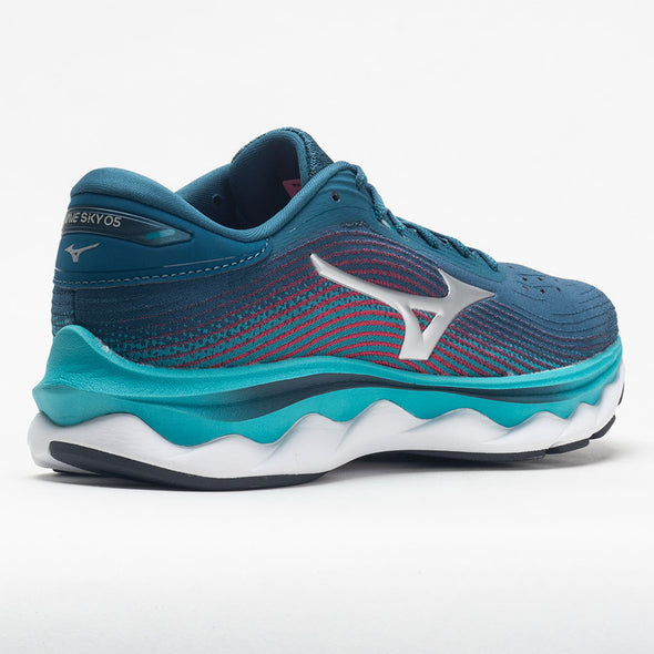 Mizuno Wave Sky 5 Waveknit Women's Legion Blue/Silver