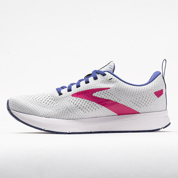 Brooks Revel 5 Women's White/Navy/Pink
