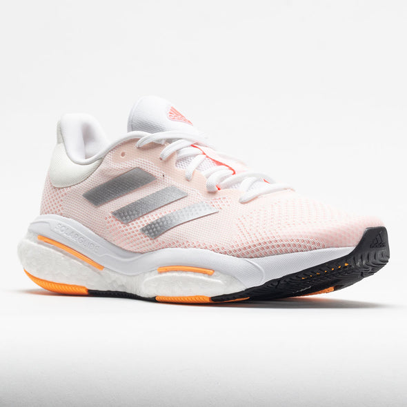 adidas Solarglide 5 Women's White/Silver Metallic/Light Flash Orange