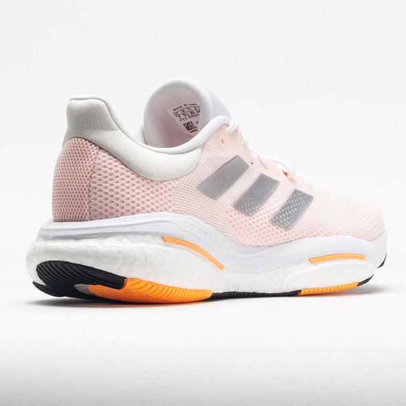 adidas Solarglide 5 Women's White/Silver Metallic/Light Flash Orange