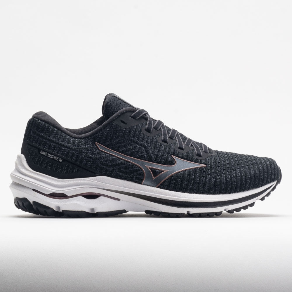 Afscheid Extractie Krankzinnigheid Mizuno Wave Inspire 18 Waveknit Women's Ebony – Holabird Sports