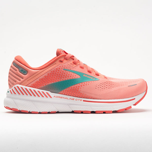 Brooks Adrenaline GTS 22 Women's Coral/Latigo Bay/White