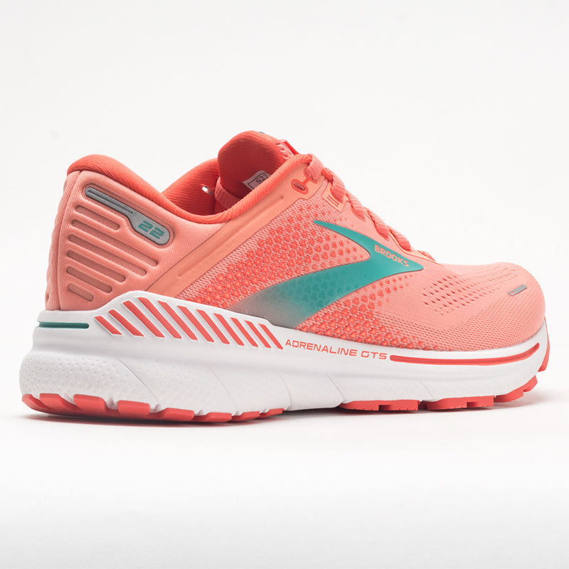 Brooks Adrenaline GTS 22 Women's Coral/Latigo Bay/White