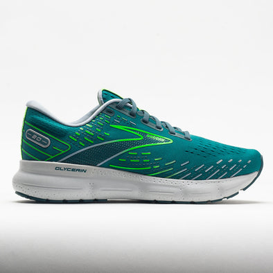 Brooks Glycerin 20 Men's Kayaking/Heron/Green Gecko