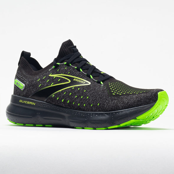 Brooks Glycerin Stealthfit 20 Men's Black/Peral/Green Gecko