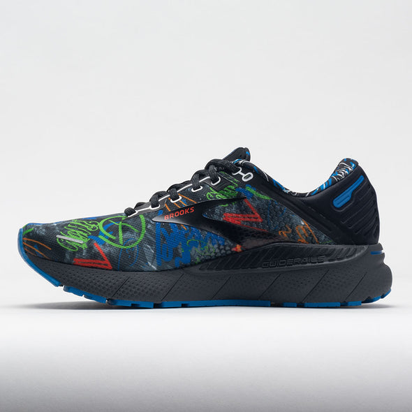 Brooks Adrenaline GTS 22 Men's Tag Pack Black/Blue/Cherry Tomato