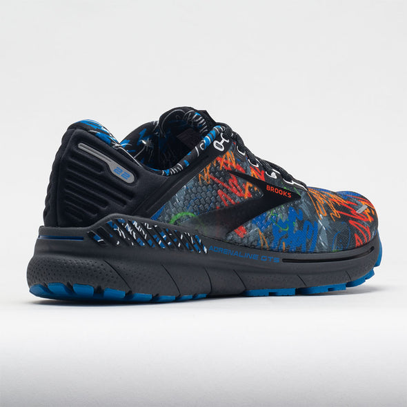Brooks Adrenaline GTS 22 Men's Tag Pack Black/Blue/Cherry Tomato