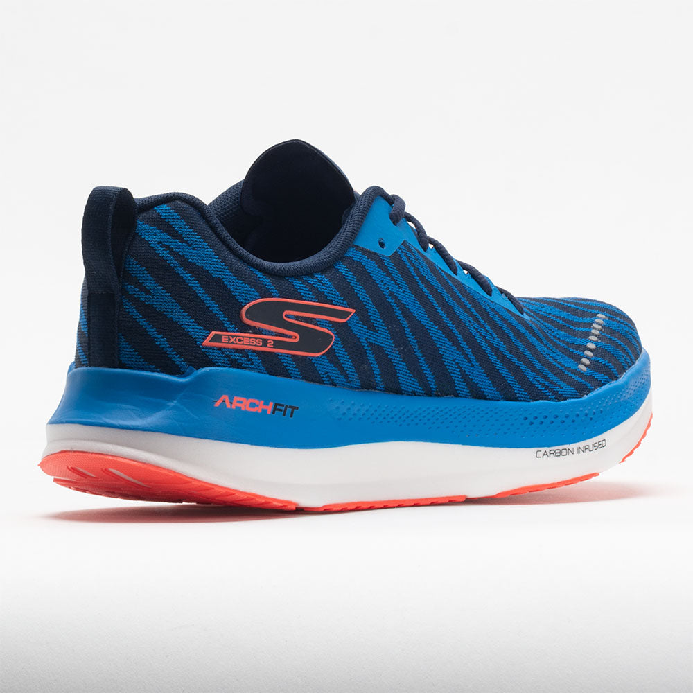 coping Bi høg Skechers GOrun Razor Excess 2 Men's Blue/Navy – Holabird Sports