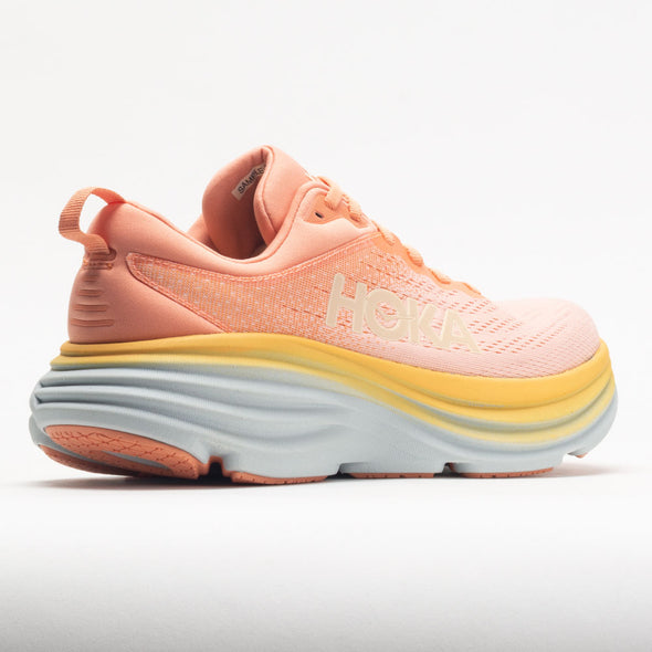 HOKA Bondi 8 Women's Shell Coral/Peach Parfait – Holabird Sports