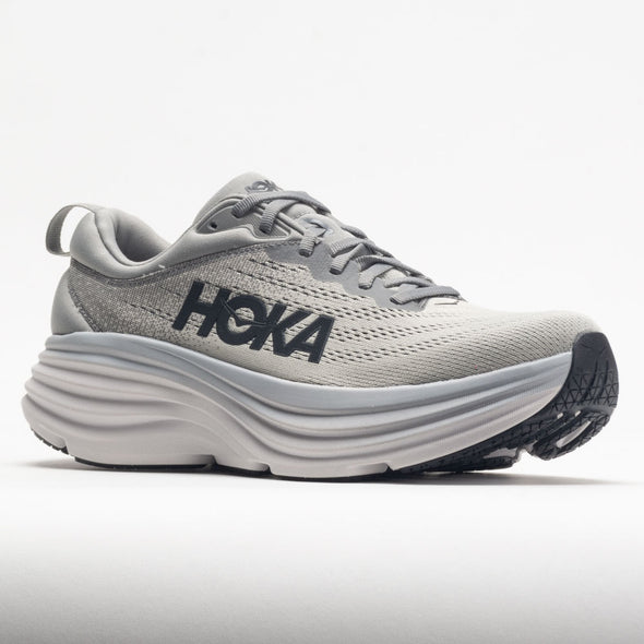 HOKA Bondi 8 Men's Sharkskin/Harbor Mist – Holabird Sports