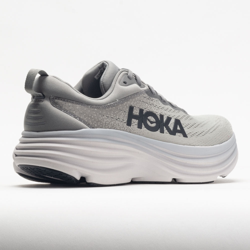 HOKA Bondi 8 Men's Sharkskin/Harbor Mist – Holabird Sports