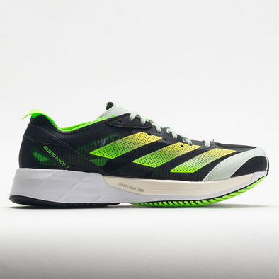 adidas adizero Adios 7 Women's Core Black/Beam Yellow/Solar Green