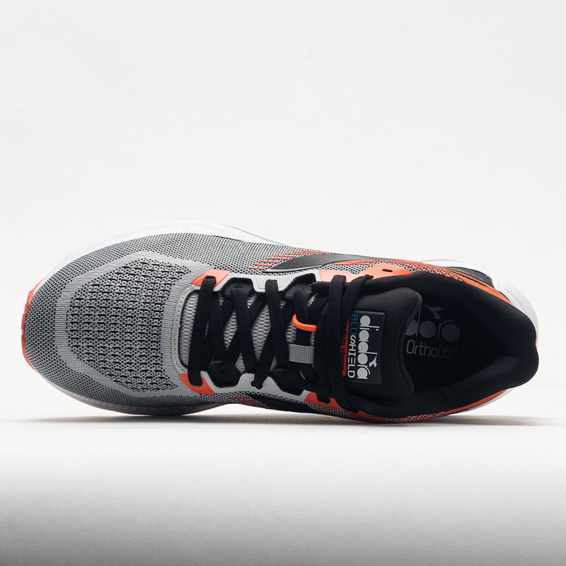 Diadora Mythos Blushield Vigore Men's Silver/Black/Mandarin