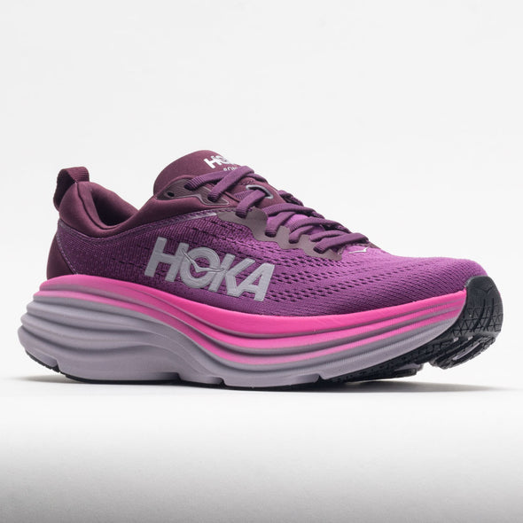 HOKA Bondi 8 Women's Beautyberry/Grape Wine – Holabird Sports