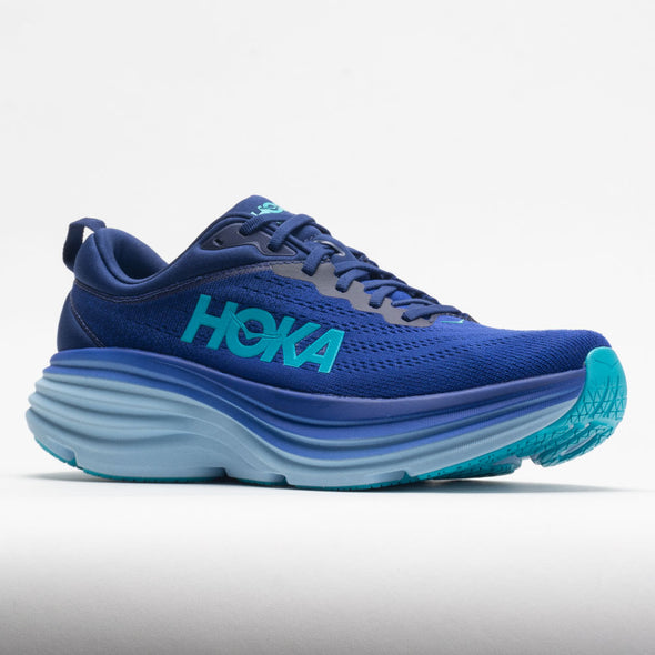 HOKA Bondi 8 Men's Bellwhether Blue/Bluing – Holabird Sports