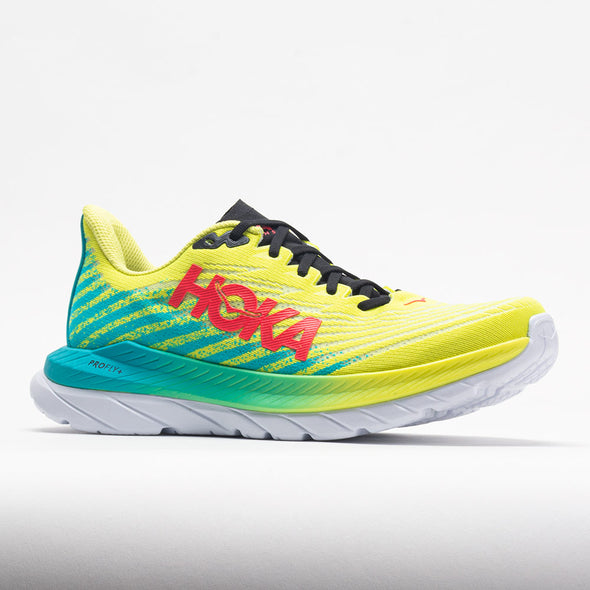 HOKA Mach 5 Men's Evening Primrose/Scuba Blue – Holabird Sports