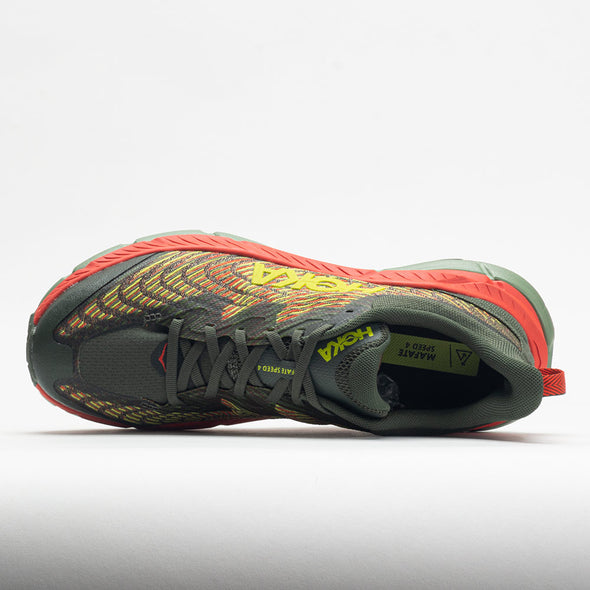 HOKA Mafate Speed 4 Men's Thyme/Fiesta