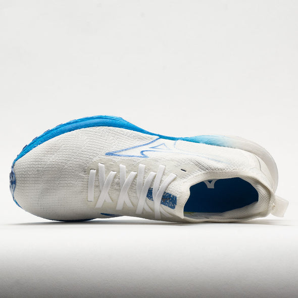 Mizuno Wave Neo Wind Women's Undyed White/Peace Blue