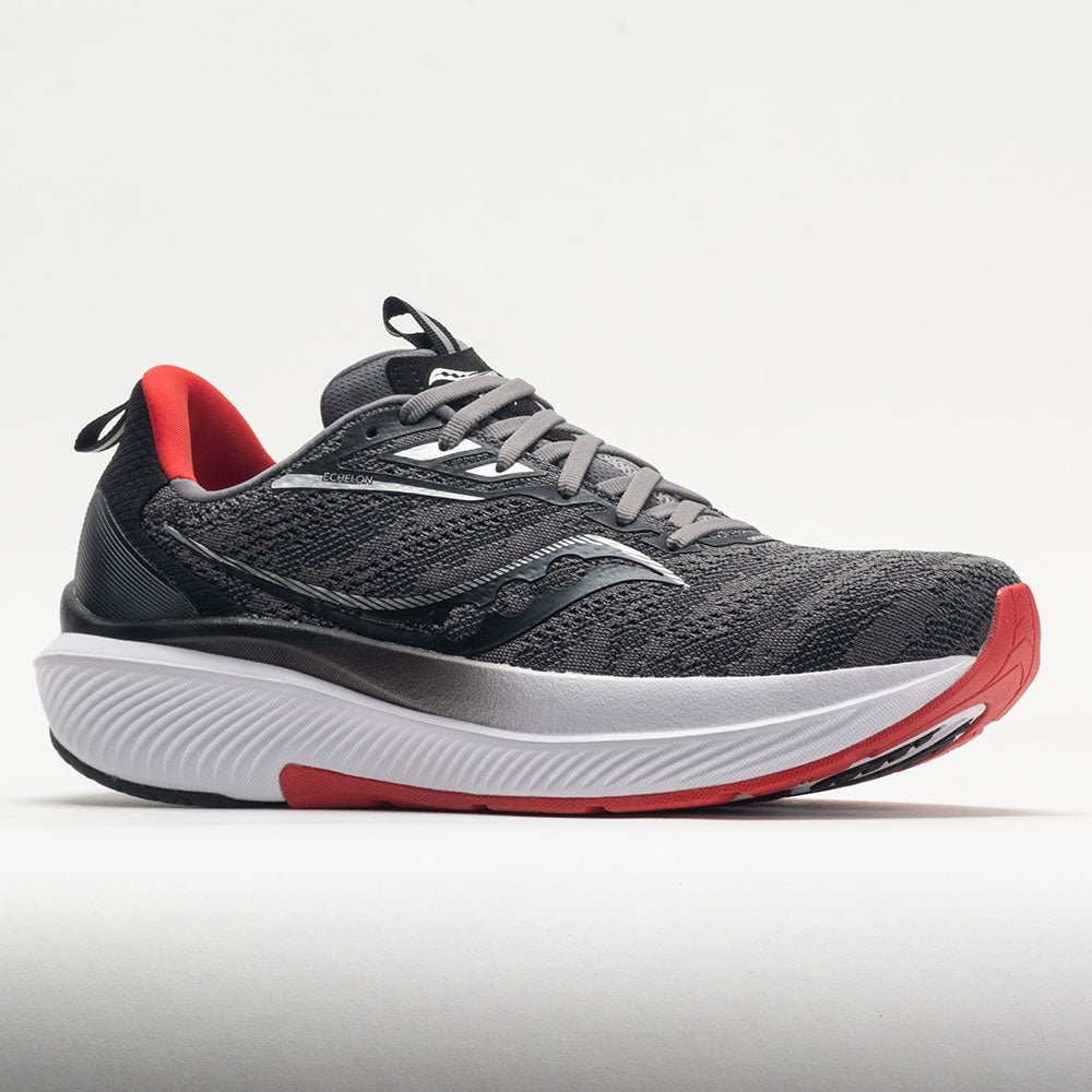 Saucony Echelon 9 Men's Charcoal/Red Sky
