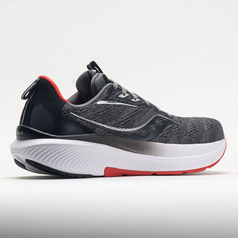 Saucony Echelon 9 Men's Charcoal/Red Sky