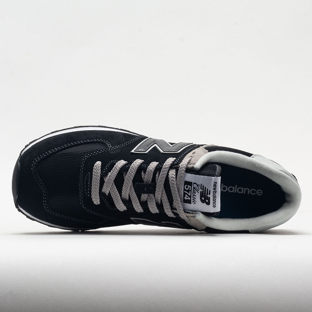 New Balance 574 Core Men's Black/White – Holabird Sports