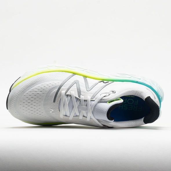 New Balance Fresh Foam X More v4 Men's White/Electric Teal